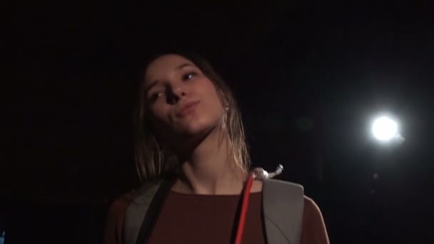 Menina bonita — Vídeo de Stock