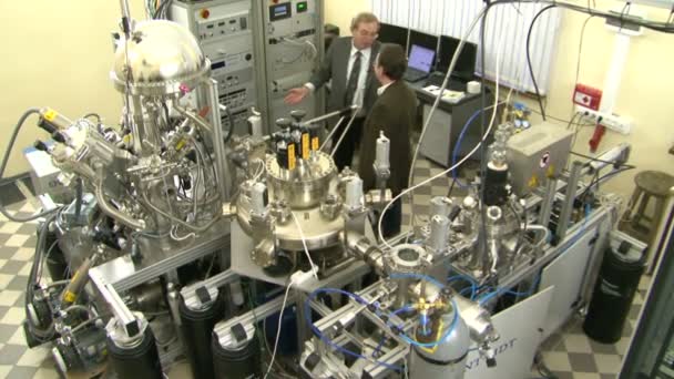 Laboratory of nanotechnologies — Stock Video