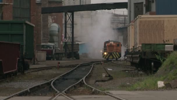 Train sur le chemin de fer — Video