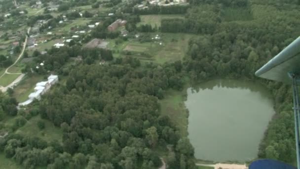 Blick aus dem Cockpit — Stockvideo