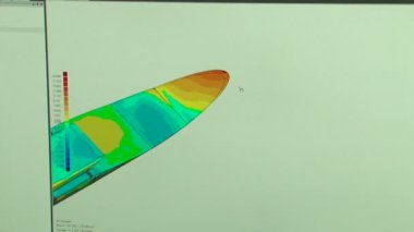 LCD ekran üzerinde desen