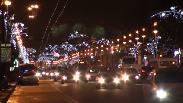 Guirlande dans la rue — Video