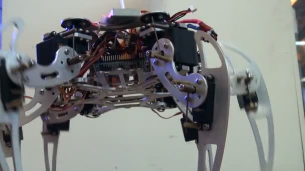 Spider robot — Stock Video