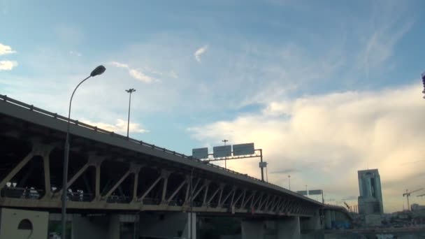 Centro de la ciudad en Moscú — Vídeo de stock