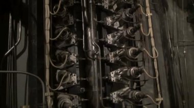 Hortum, gövde çizgiler ve tüpleri intertwining