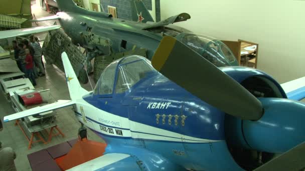 飛行の博物館 — ストック動画