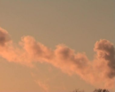 Bacadan duman çıkıyor.