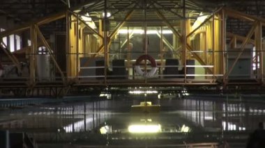 gemi modelleri için test Havuzu.