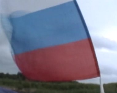 ladoga Gölü üzerinde tekne