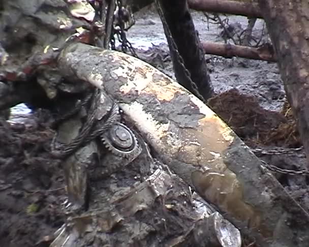 Aéronef IL-2 sortant du marais 