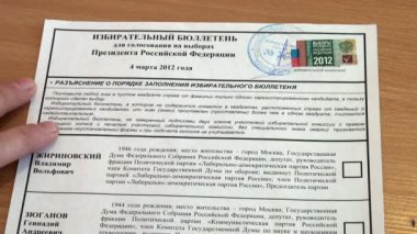 Rusya devlet başkanı seçimleri