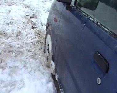 Karda araba ile yol tarifi