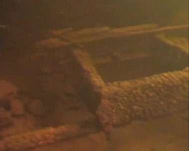 ladoga Gölü batık arabalar