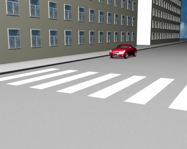 Situation routière 3D — Video