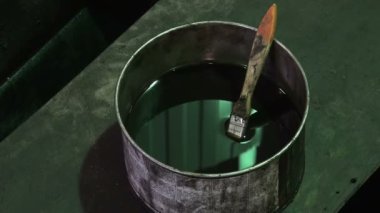 Bankanın kullanılmış yağı ile