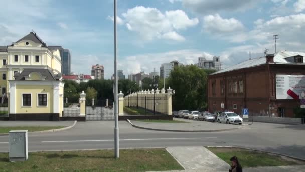 Yekaterinburg. The sights of the city. — Stock Video