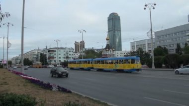 Yekaterinburg. şehir manzaraları.