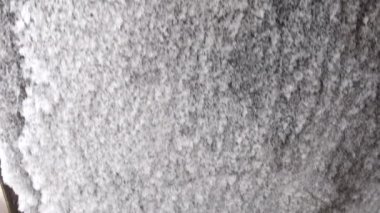 bevroren ijzeren deur, frost