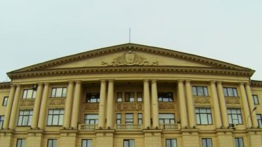 st. Petersburg'da eski bir binanın dış cephe