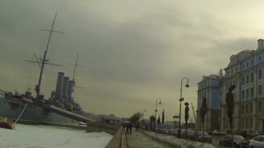 kruvazör aurora ve nakhimov Okulu, st. petersburg