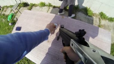 Pnömatik--dan ateş