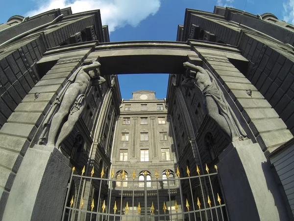 R.G.Vege'nın karlı ev St Petersburg