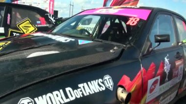 arabalar yarışlar için hazır