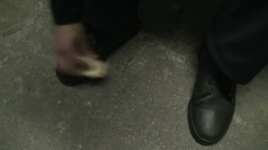 Temizlik erkek çizmeler