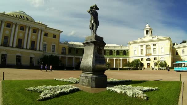 Palacio en Pavlovsk — Vídeos de Stock