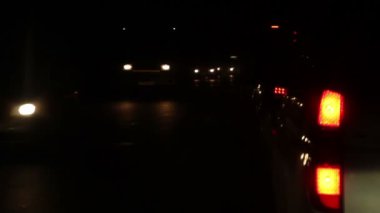 gece trafik