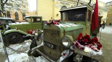 askeri kamyon, leningrad abluka