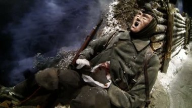 İmar askeri mücadele Almanlar ve Ruslar.