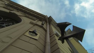leningrad Kuşatması duvar üzerinde hoparlör