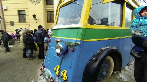 Blocage de tramway de Leningrad — Video