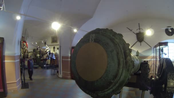 Museo de la Segunda Guerra Mundial — Vídeos de Stock