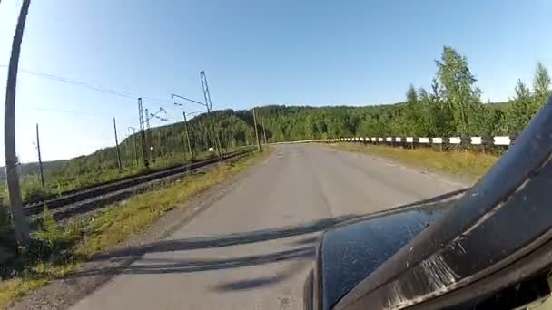 Condução rodoviária — Vídeo de Stock