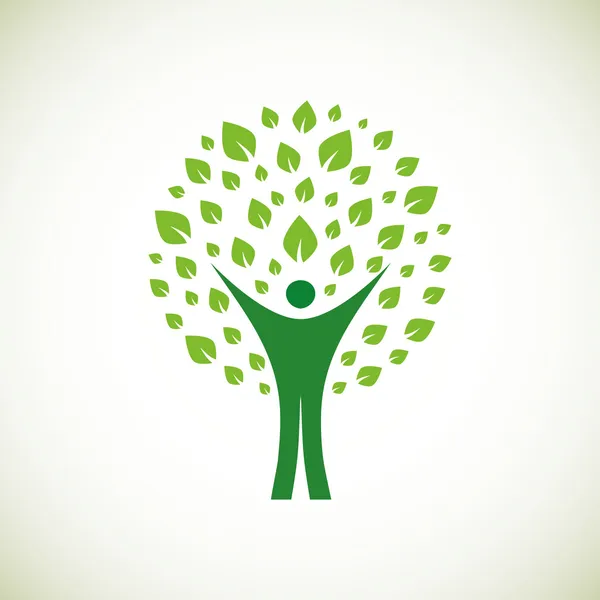 yeşil adam pictographic bir görüntü