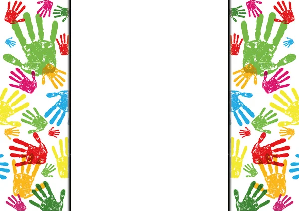 tasarlamak vektör el parmak arka plan boş boşluk