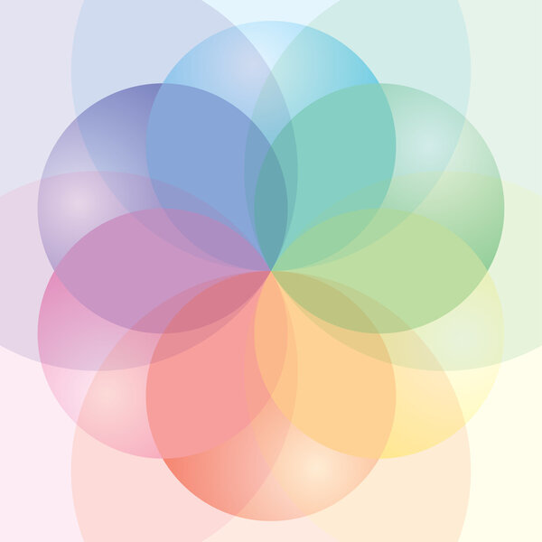 Halftones. May be used as colorful background