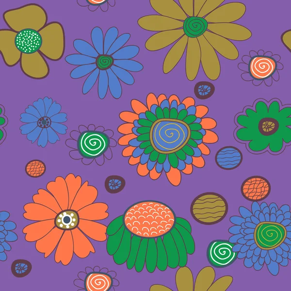 花卉纹理 — 图库矢量图片