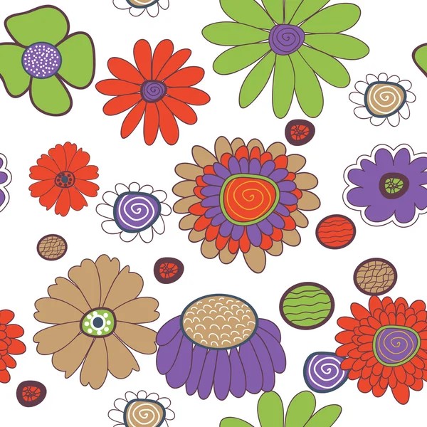 Floral textuur — Stockvector