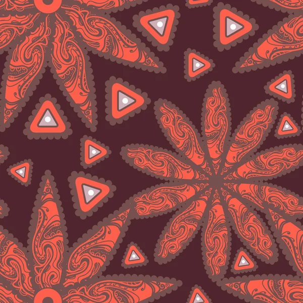 Textura floral — Vector de stock