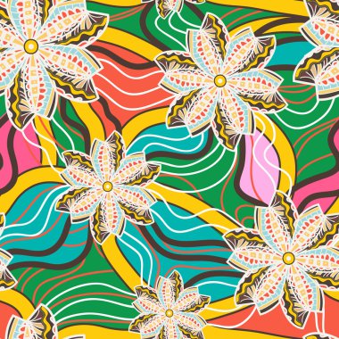 Dikişsiz çiçek doku