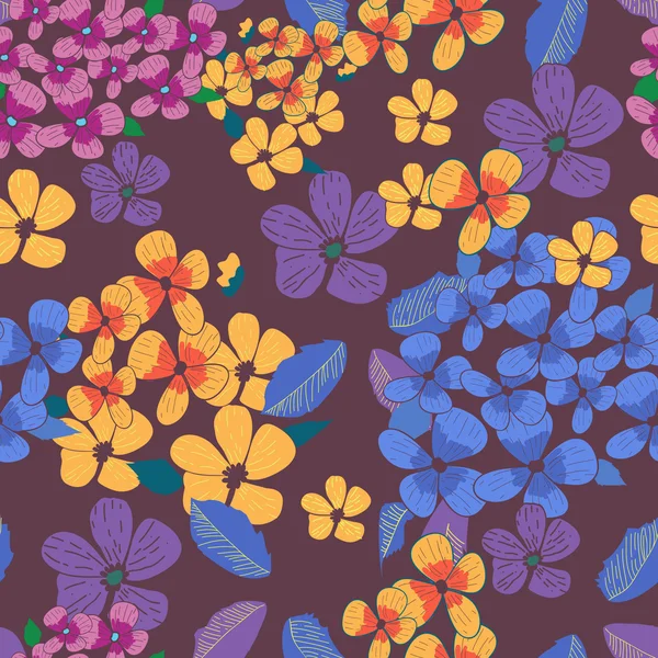 Textura floral —  Vetores de Stock