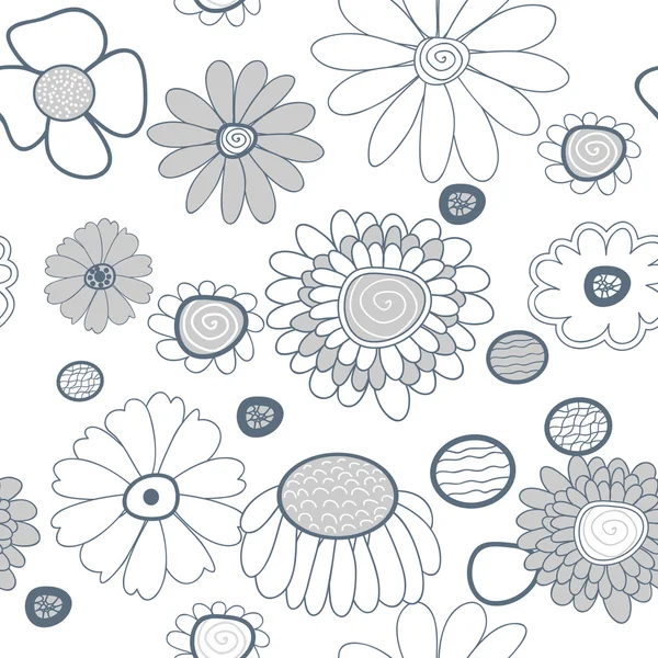 Textura floral — Vetor de Stock