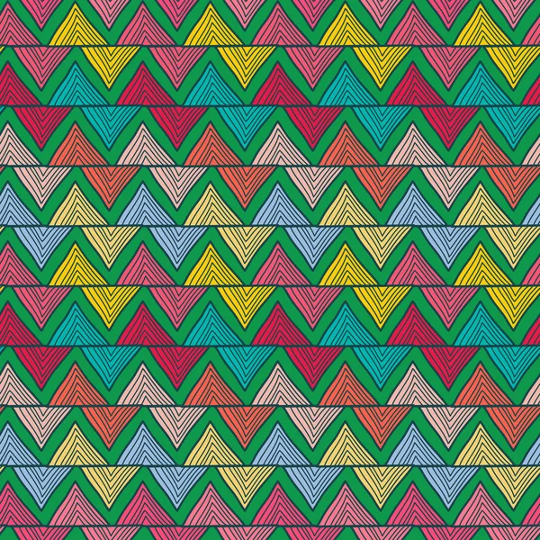 Heldere zigzag — Stockvector