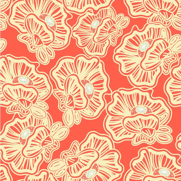 Floral textuur — Stockvector