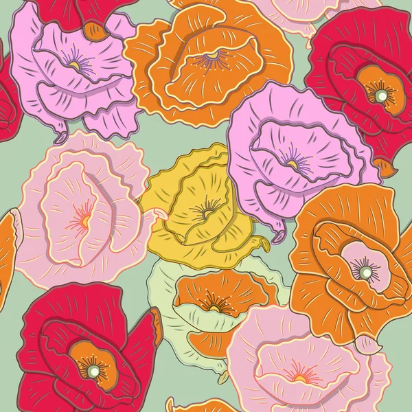 Texture florale — Image vectorielle