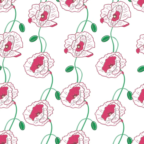 Textura floral — Vetor de Stock