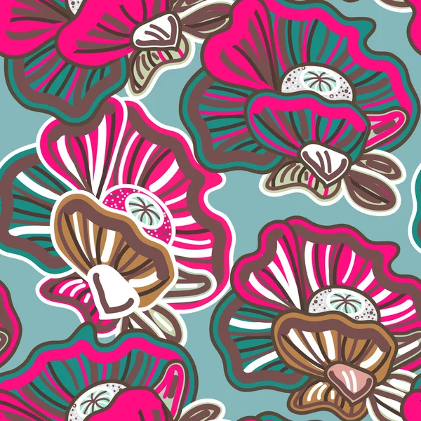 Texture florale — Image vectorielle